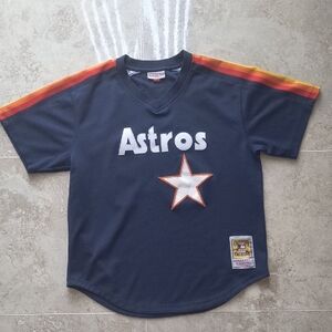 Houston Astros pitcher Noland Ryan jersey. 100% Authentic Mitchell & Ness